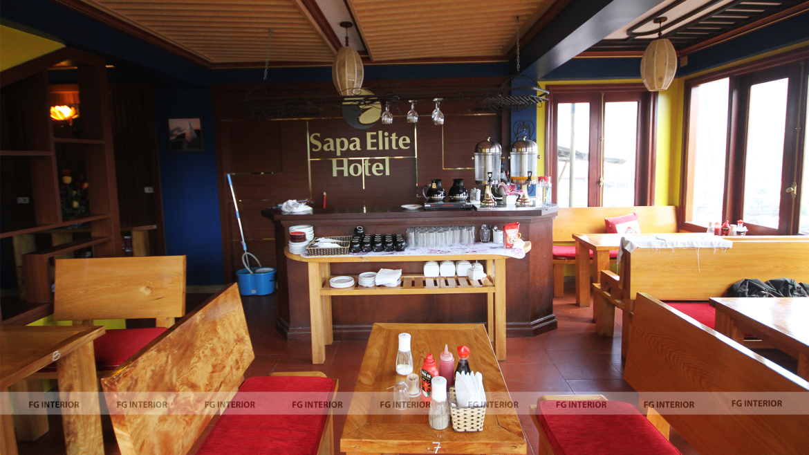 Dự án thiết kế nội thất khách sạn Elite Hotel (Sapa)