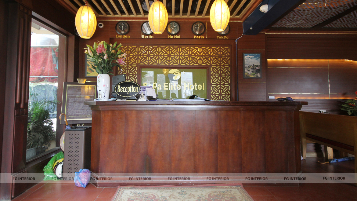 Dự án thiết kế nội thất khách sạn Elite Hotel (Sapa)