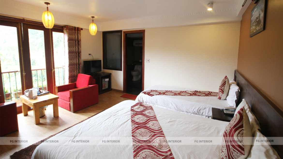 Dự án thiết kế nội thất khách sạn Elite Hotel (Sapa)