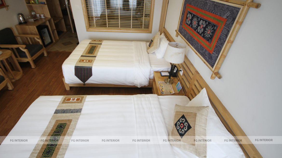 Vẻ đẹp sang trọng lộng lẫy tòa nhà khách sạn cao nguyên Sapa