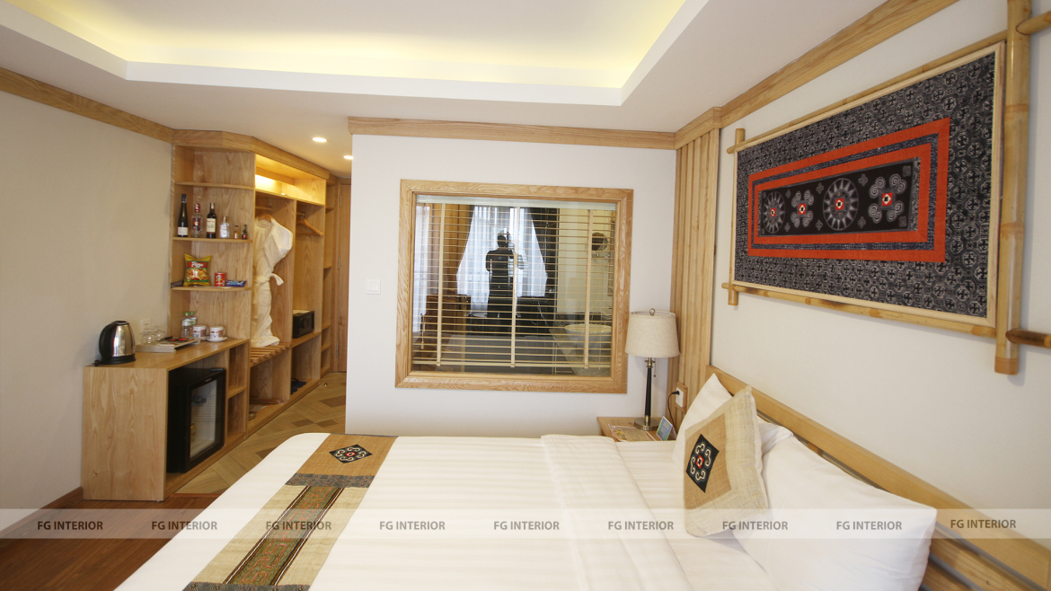 Vẻ đẹp sang trọng lộng lẫy tòa nhà khách sạn cao nguyên Sapa