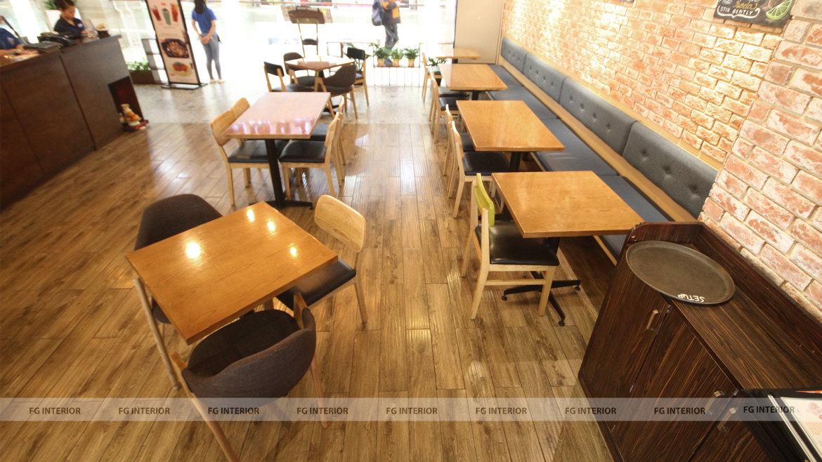 Nhà hàng Paloma Vincom Bà Triệu thay màu áo mới sang trọng