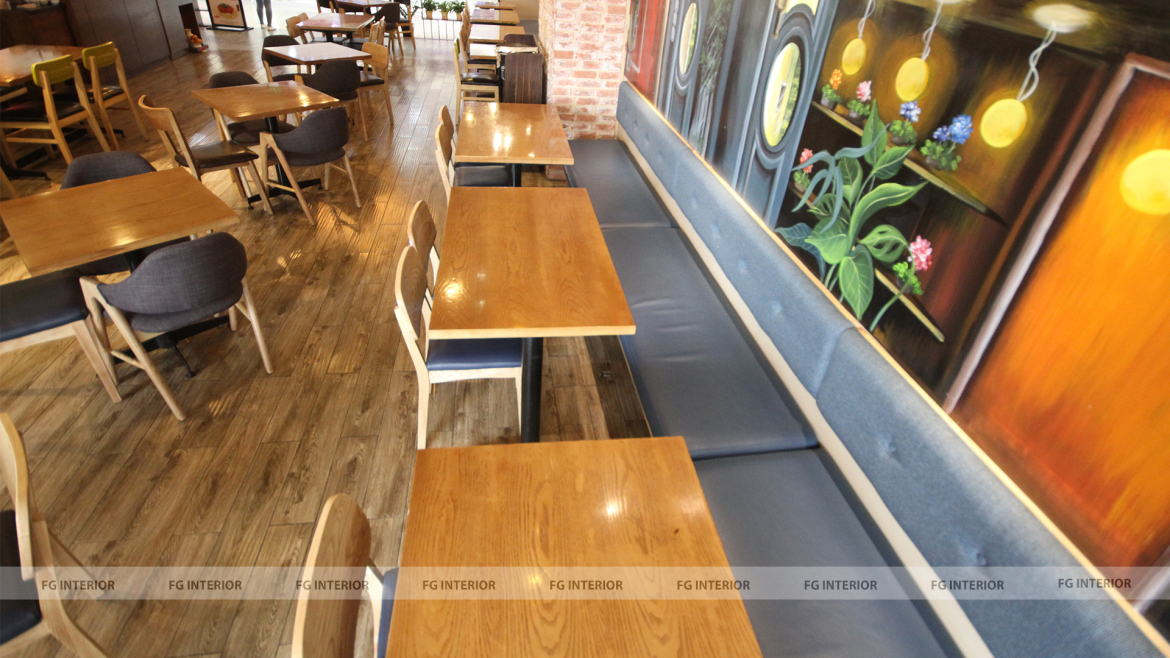 Nhà hàng Paloma Vincom Bà Triệu thay màu áo mới sang trọng