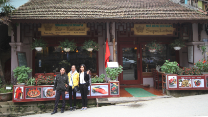 Vẻ đẹp sang hào nhoáng sang trọng của nhà hàng Lotus - Sapa