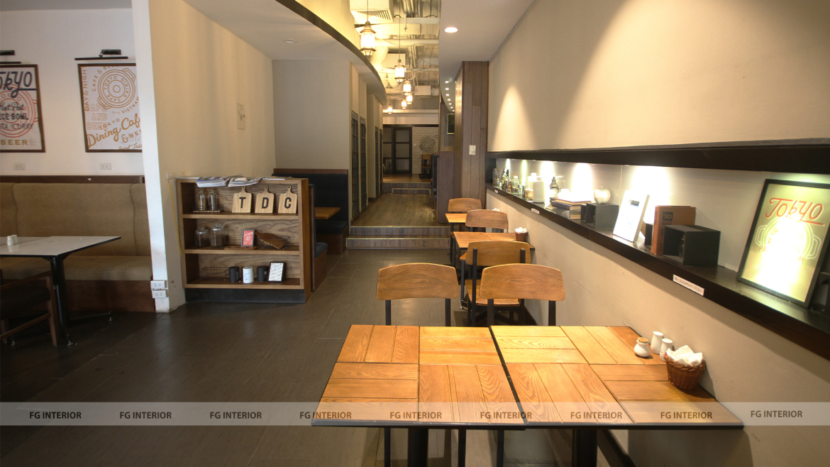 Không gian nội thất lộng lẫy tại nhà hàng Tokyo Dining (cơ sở 2)