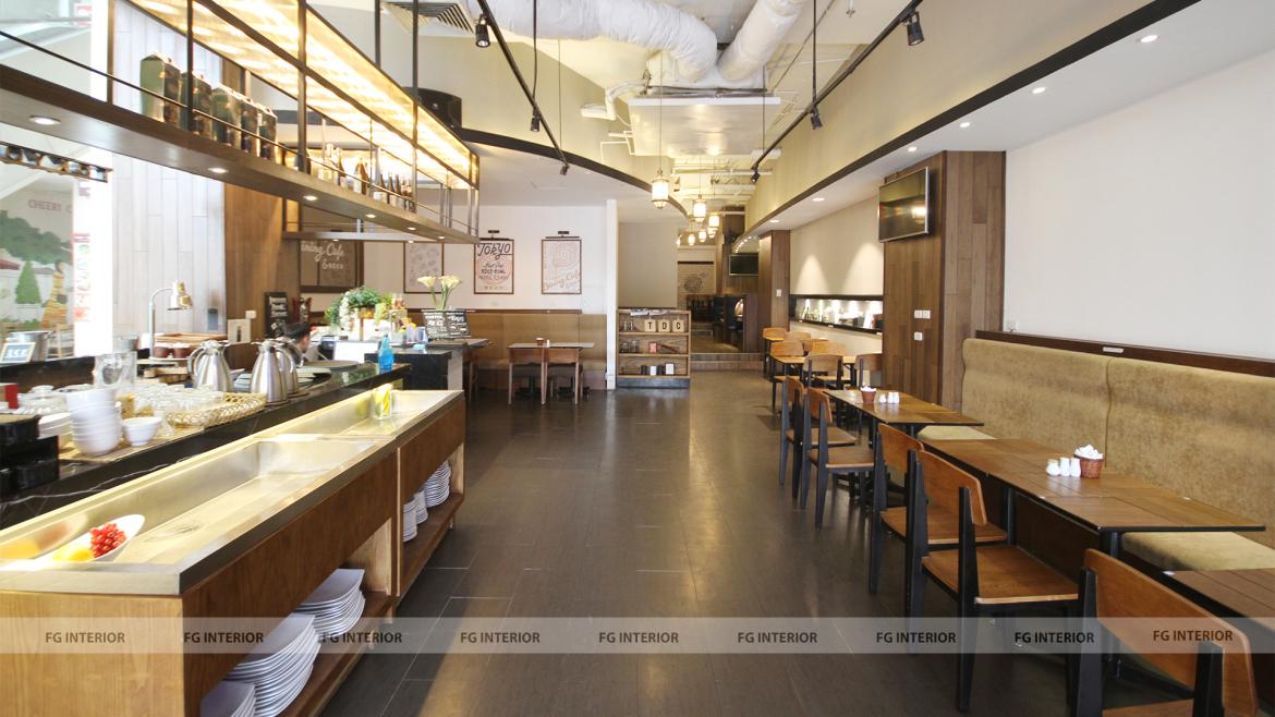 Không gian nội thất lộng lẫy tại nhà hàng Tokyo Dining (cơ sở 2)