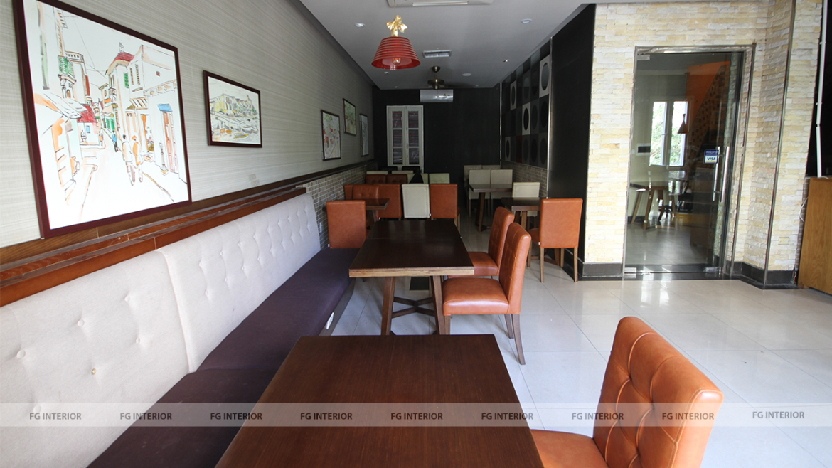 Dự án thiết kế nội thất nhà hàng Dovado 