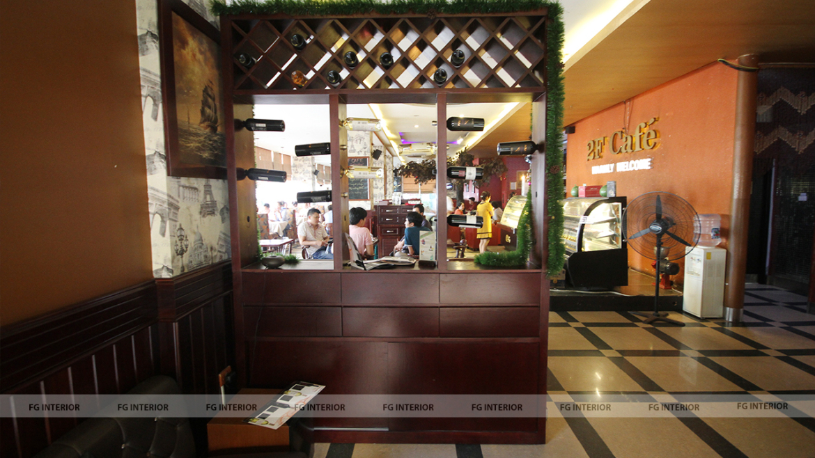 2F cafe - Không gian nội thất sang trọng