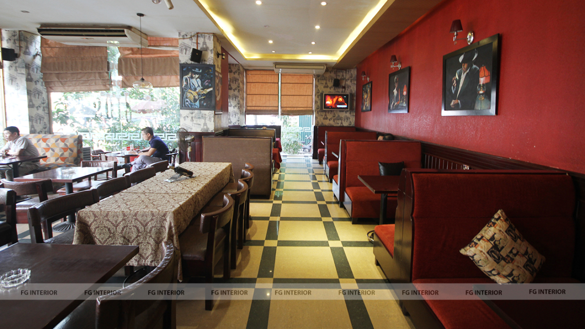 2F cafe - Không gian nội thất sang trọng