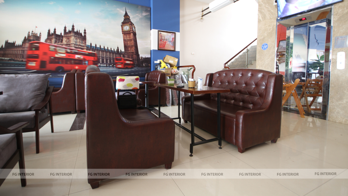 London thu nhỏ tại quán cafe London coffee Bắc Giang