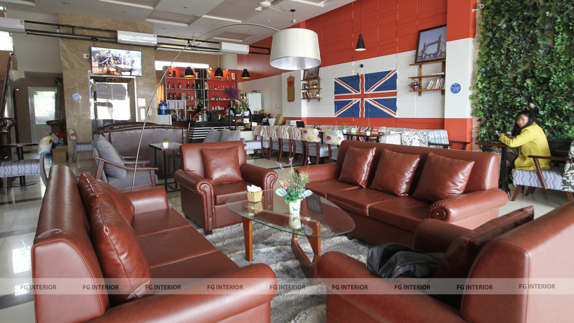 London thu nhỏ tại quán cafe London coffee Bắc Giang