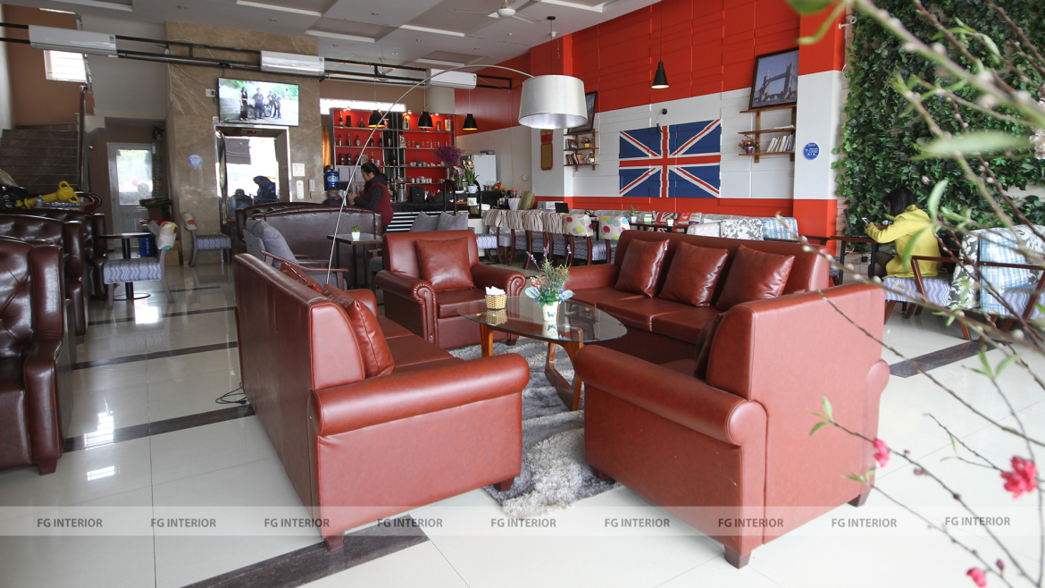 London thu nhỏ tại quán cafe London coffee Bắc Giang