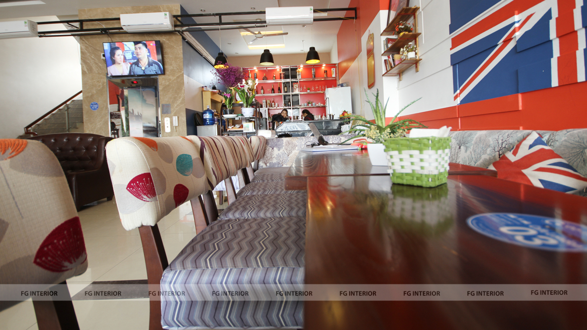 London thu nhỏ tại quán cafe London coffee Bắc Giang