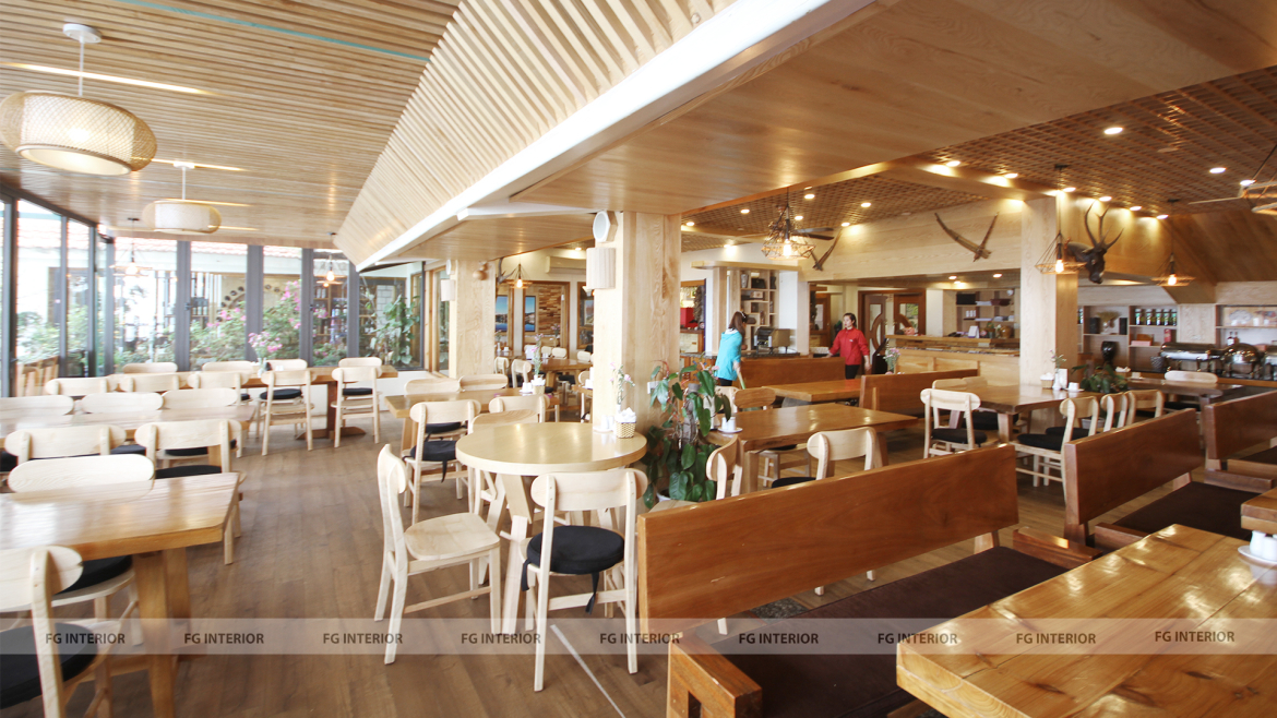 Choáng ngợp trước không gian nội thất sunny mountain hotel