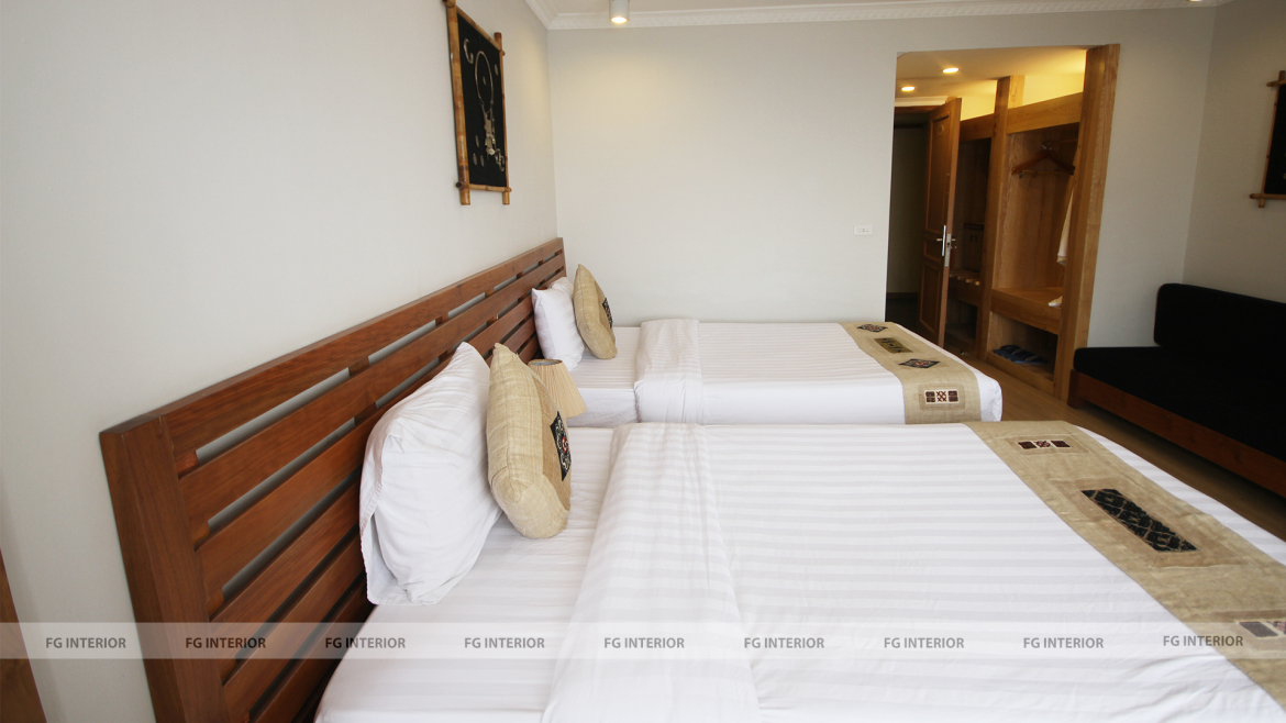 Choáng ngợp trước không gian nội thất sunny mountain hotel