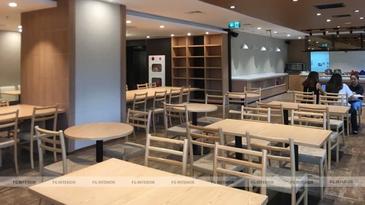 Phong cách thiết kế nội thất tối giản tại nhà hàng Roygent Parks 