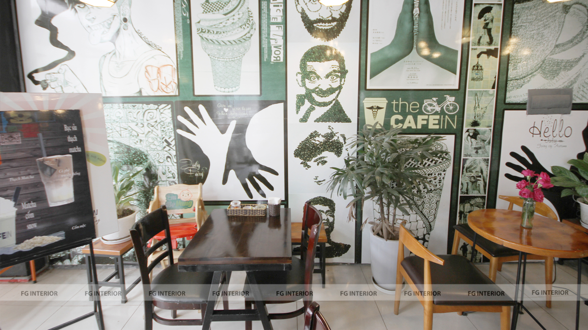 Ung dung nhâm nhi cafe và ngắm cảnh tại The Cafein - chung cư N04 Thành Thái