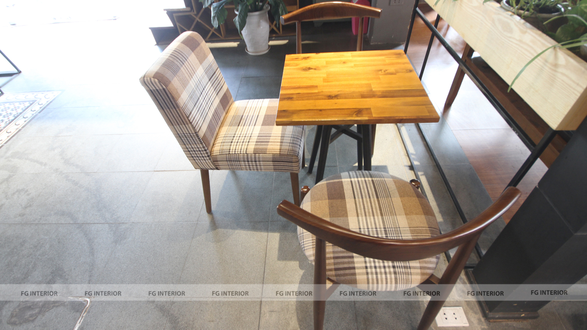 Phong cách thiết kế nội thất hiện đại Á Đông tại The cafein 17T11 Nguyễn Thị Định