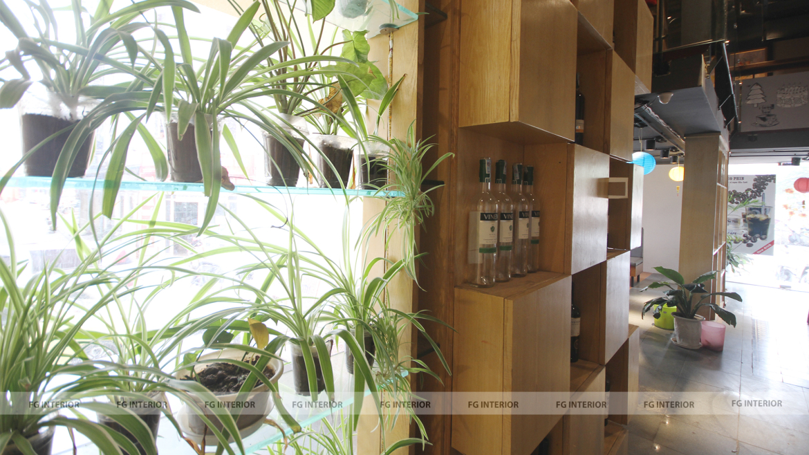 Phong cách thiết kế nội thất hiện đại Á Đông tại The cafein 17T11 Nguyễn Thị Định