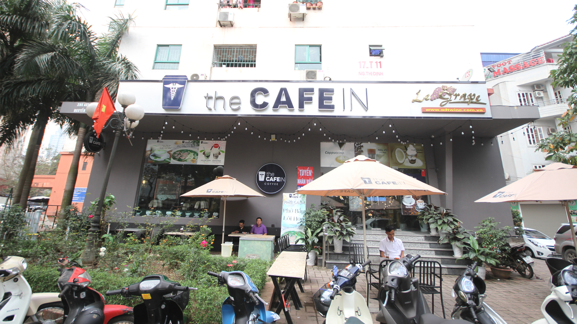 Phong cách thiết kế nội thất hiện đại Á Đông tại The cafein 17T11 Nguyễn Thị Định