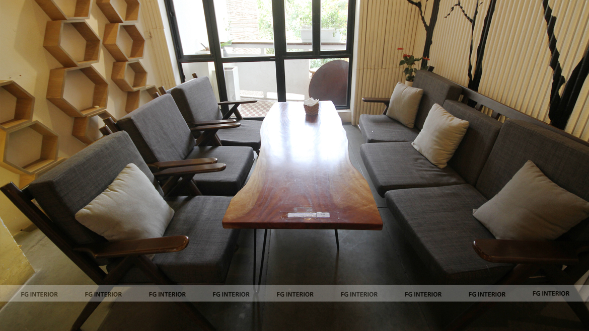 Bức tranh nhiên nhiên mộc mạc tại The Rustics số 21B phố Điện Biên Phủ