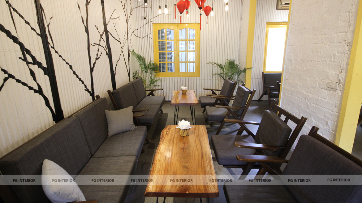 Bức tranh nhiên nhiên mộc mạc tại The Rustics số 21B phố Điện Biên Phủ