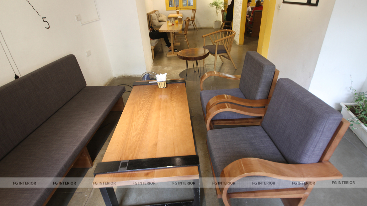 Bức tranh nhiên nhiên mộc mạc tại The Rustics số 21B phố Điện Biên Phủ