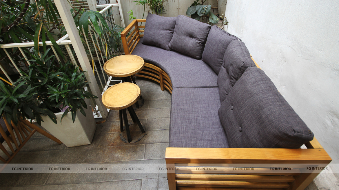 Bức tranh nhiên nhiên mộc mạc tại The Rustics số 21B phố Điện Biên Phủ