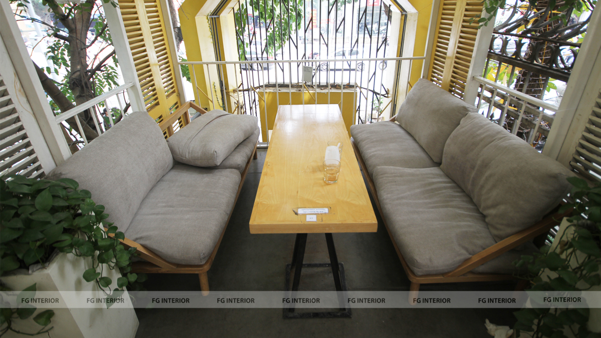 Bức tranh nhiên nhiên mộc mạc tại The Rustics số 21B phố Điện Biên Phủ