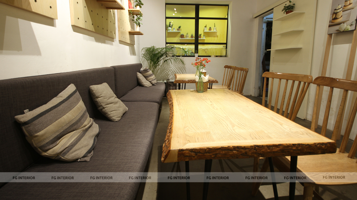 Bức tranh nhiên nhiên mộc mạc tại The Rustics số 21B phố Điện Biên Phủ