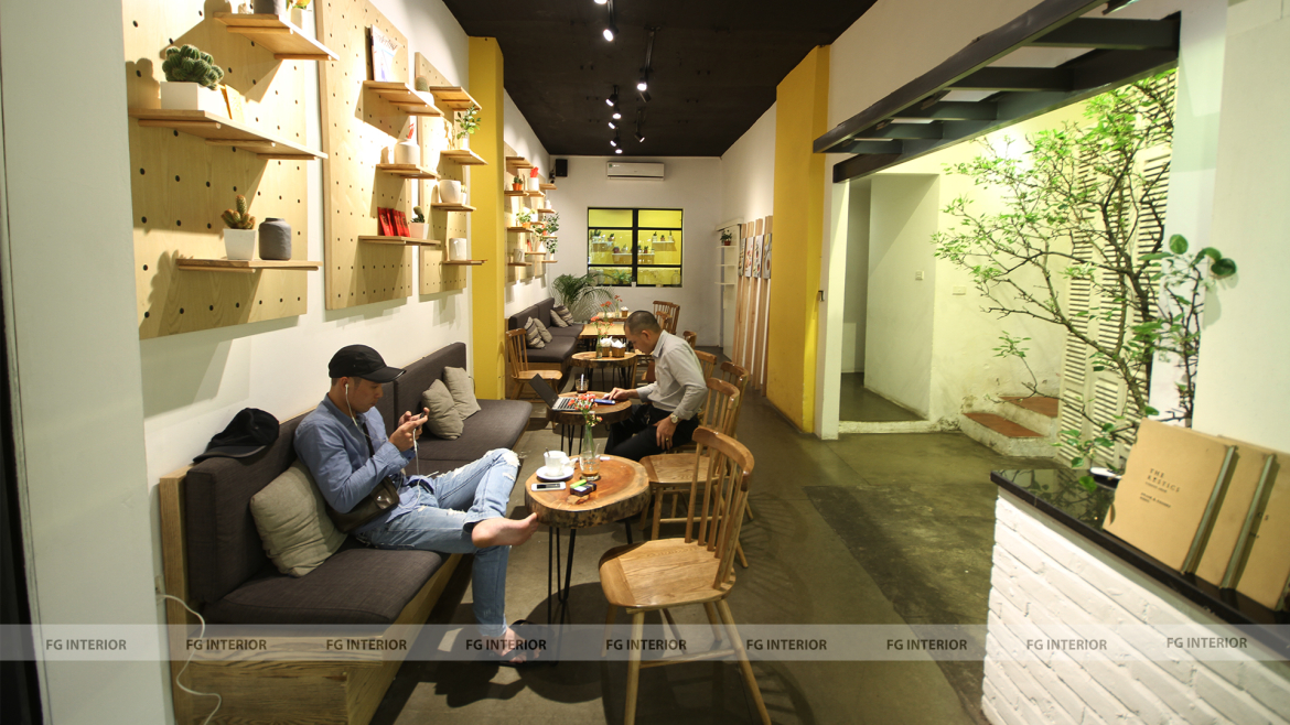 Bức tranh nhiên nhiên mộc mạc tại The Rustics số 21B phố Điện Biên Phủ