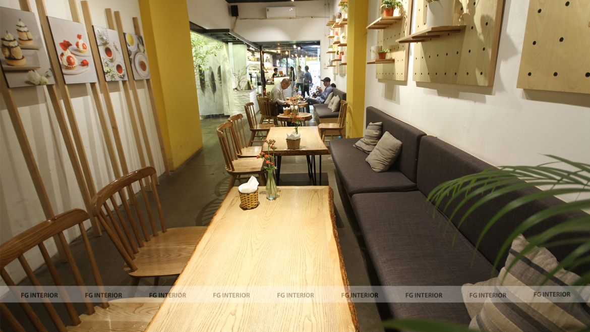 Bức tranh nhiên nhiên mộc mạc tại The Rustics số 21B phố Điện Biên Phủ