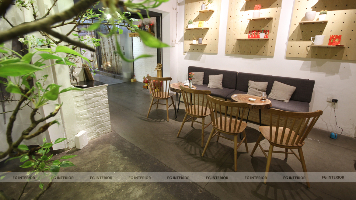 Bức tranh nhiên nhiên mộc mạc tại The Rustics số 21B phố Điện Biên Phủ