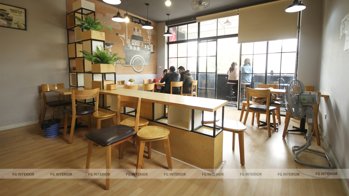 Dự án trà sữa Dingtea (Trung Kính, Cầu Giấy, Hà Nội)