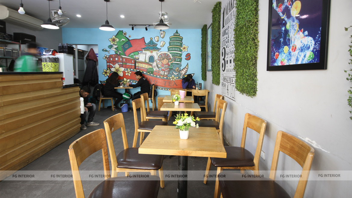 Dự án trà sữa Dingtea (Trung Kính, Cầu Giấy, Hà Nội)