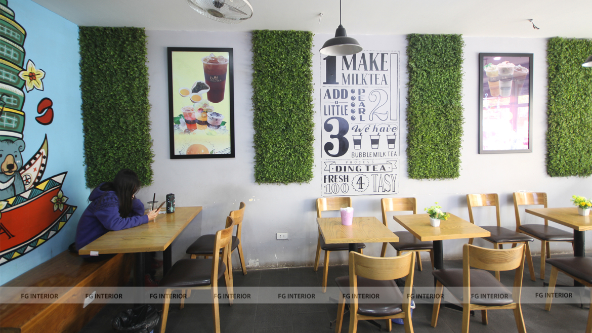 Dự án trà sữa Dingtea (Trung Kính, Cầu Giấy, Hà Nội)